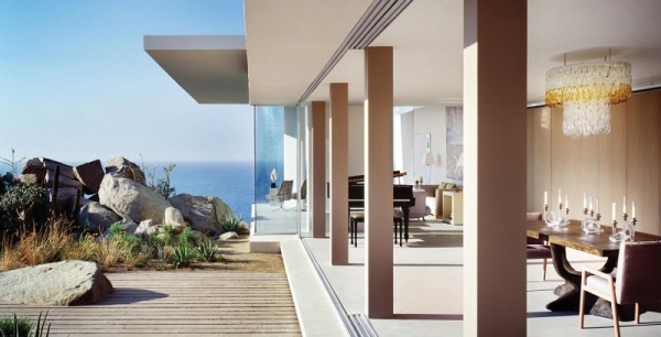 Casa Finisterra sonnige Terrasse-Patio Set gemütlich