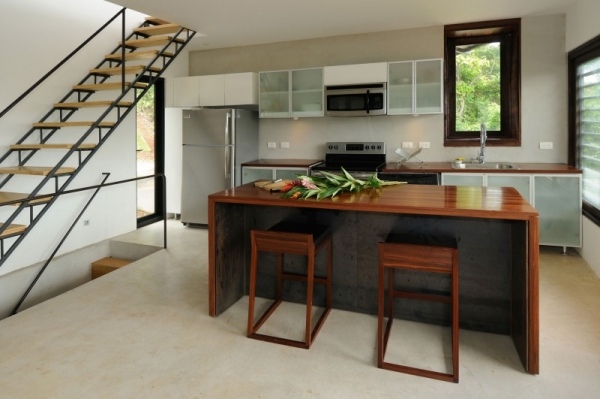 Costa Rica Haus Küche Einrichtung-Holzmöbel Design