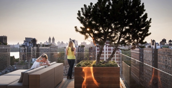 Dachterrasse Outdoor Ideen Gestaltung Landschaft