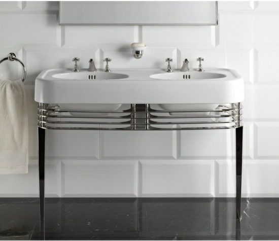  Waschbecken Design Idee klassischen Stil