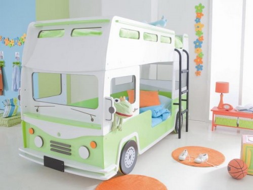 Doppelbett Kinderzimmer Busbett