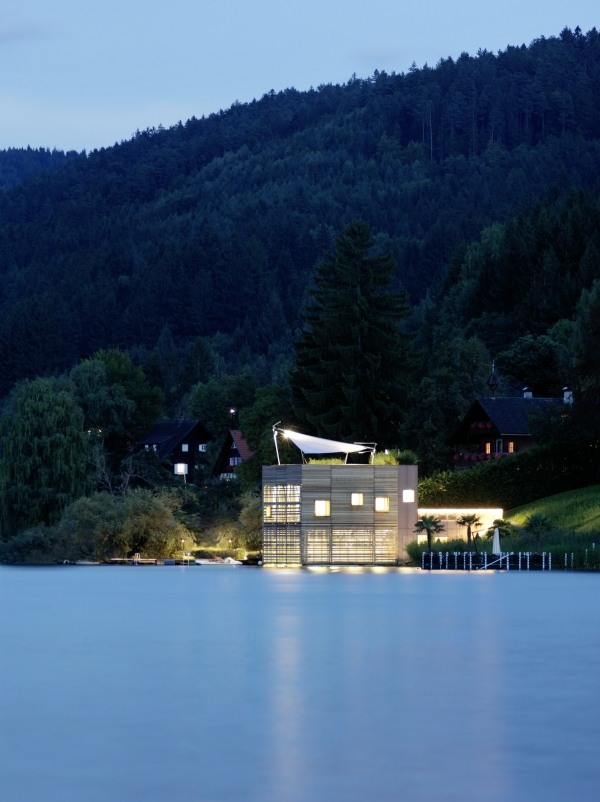 Passiv Haus am Steilhang Millstättersee-Österreich