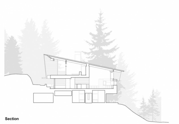 Haus im Wald Bauplan