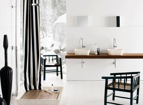 Holz Waschtisch-modernes Badezimmer 