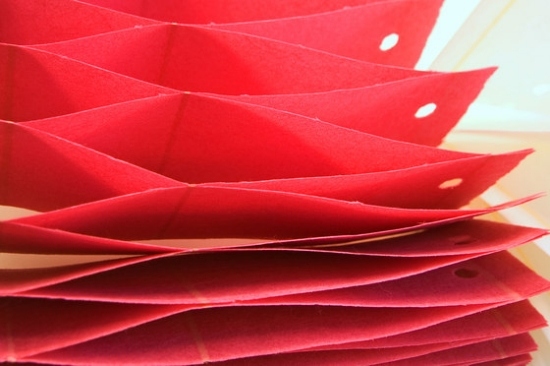 Honeycomb Details Deckenverkleidung rote Module