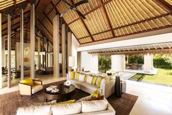 Hotel auf den Malediven Cheval Blanc Randheli lounge