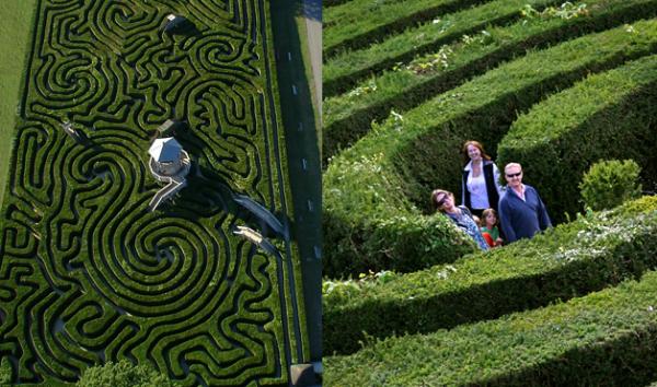  Irrgärten und Labyrinthe europa longleat hecken großbritannien