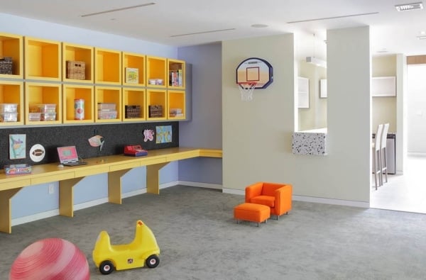 Kellerraum wohnlich einrichten-Spielzimmer für die Kinder