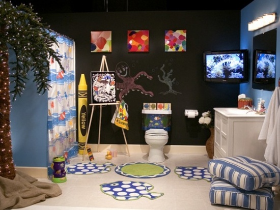 Kinderzimmer Einrichten Kinderbad Design Ideen 