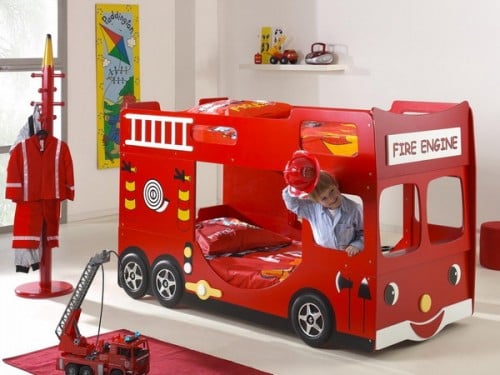 Kinderzimmer Gestalten Thema Feuerwehr Design Inspiration