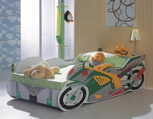 Kinderzimmer Motor Design Bettdesign