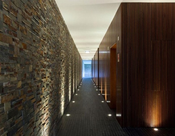 Korridor Luxushotel Innenarchitektur-Bodenbeleuchtung