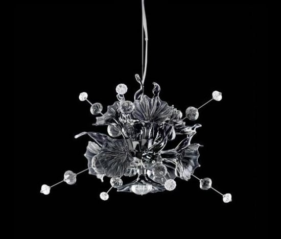 Kristall Kronleuchter-weiß exquisites Design Ideen