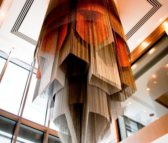 Kronleuchter innovativ Rahmen Design-Hotel Foyer Beleuchtung