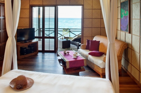 Luxus Hotel-Malediven Zimmer Einrichtung