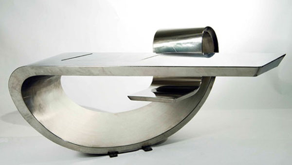 Max-Ingrand Büromöbel-Design fließende Form