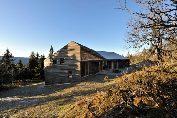 Moderne Ferienhütte Norwegen kvitjell jva architekten