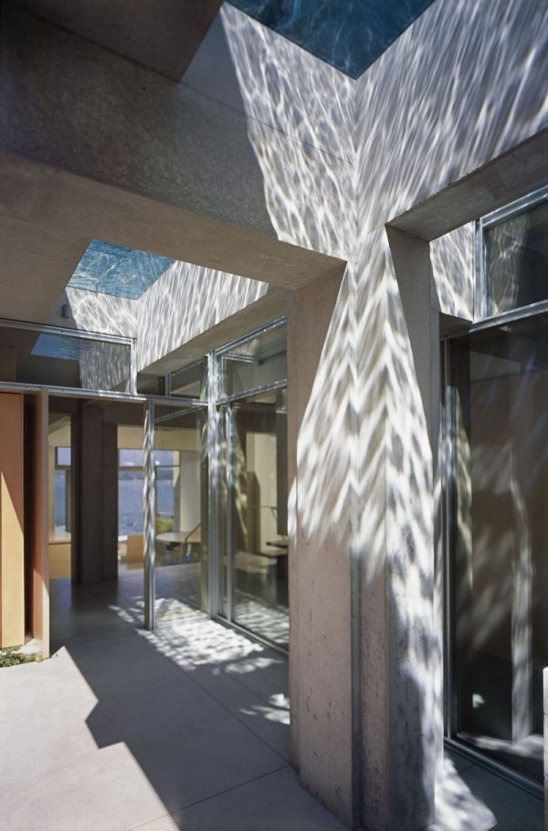 Modernes Wohnhaus Kanada Shaw Pool Glasboden