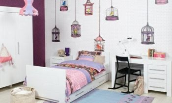 Mädchenzimmer süße Wandtattoos Ideen