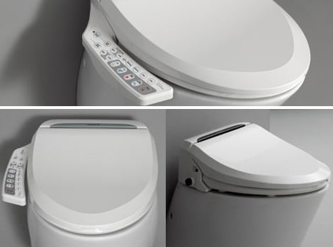 New Linea designer toilette steuerfeld