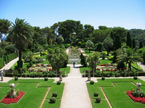 Park Frankreich-moderne Gärten