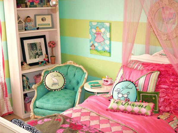 Kinderzimmer kombination minze dekorative kissen paris