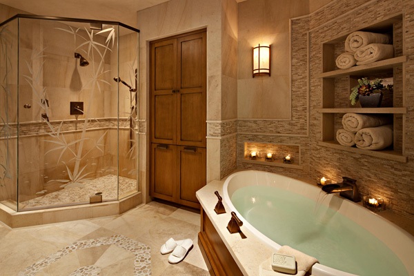 Spa Badezimmer Wanne Duschkabine exquisite-Einrichten Trends