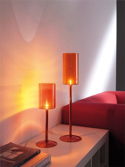 Tischlampen Design Rot Axo-Light