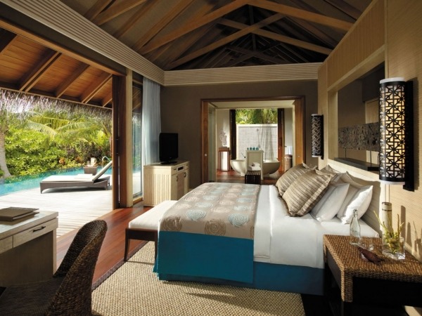 Villa Einrichtung Spa Resort-Malediven
