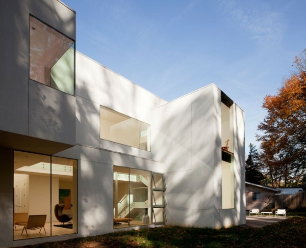 Wohnhaus im Wald-moderne Architektur