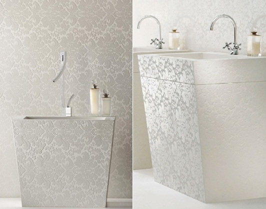 Wandfleisen Badezimmer-weiß klassischer stil 