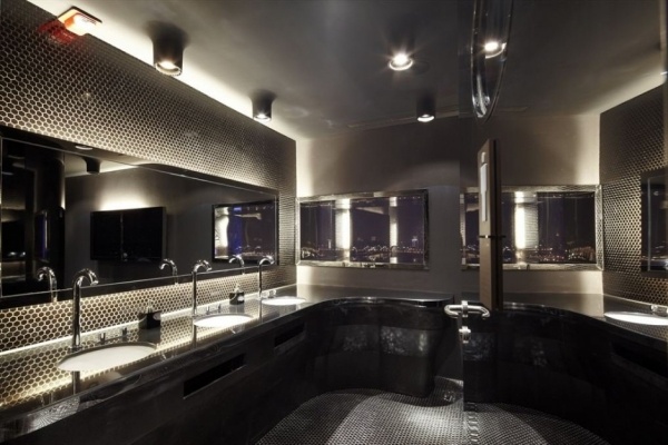 das moderne bar design in shanghai toilette