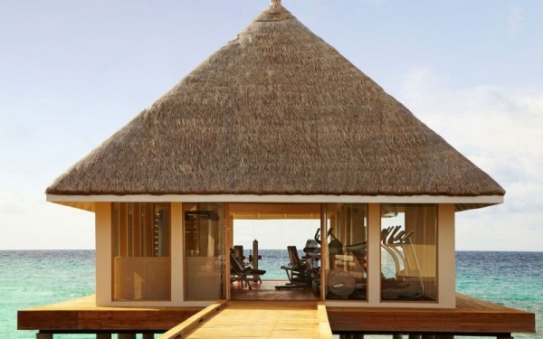 das viceroy luxushotel auf den malediven fitness