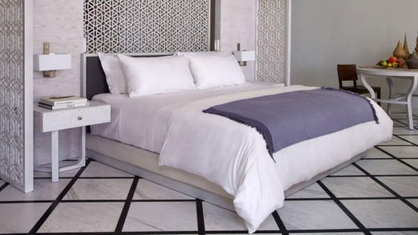 das viceroy luxushotel design auf den malediven schlafzimmer