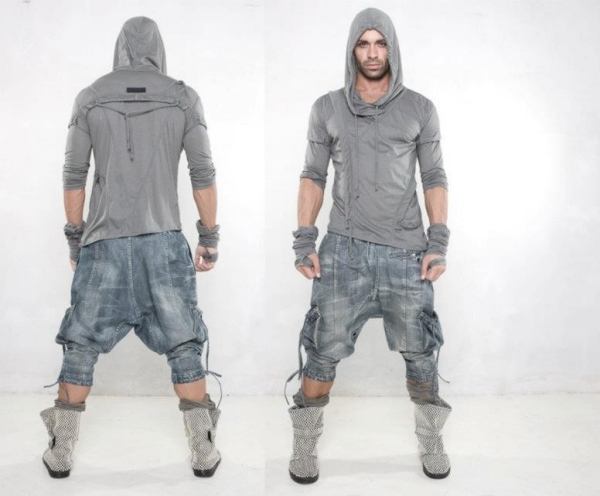 designer fashion von demobaza ss12 männer hoodie