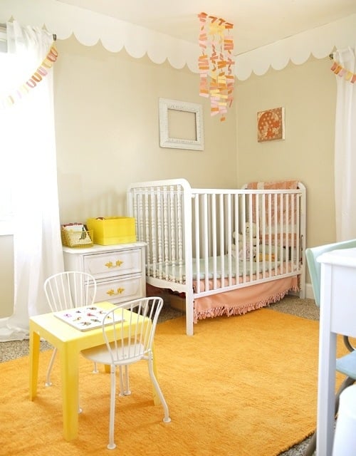 einfache Dekoration-Babyzimmer Origami falten