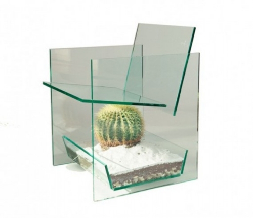 einzigartiges sessel design mit ungewöhnlichen formen kaktus