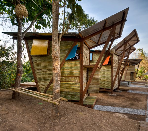  das moderne fertighaus thailand bambus TYIN Tegnestue