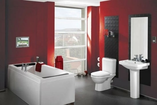 klassiche luxuriöse Badezimmer Gestaltung