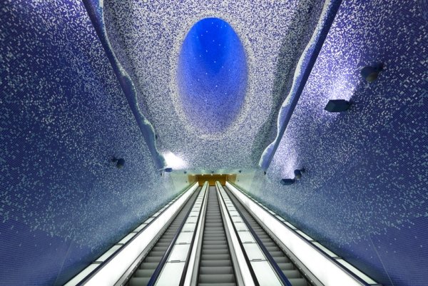 luxus mosaik fliesen von bizassa ubahn station