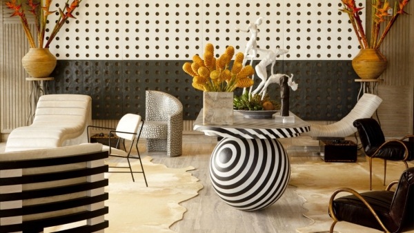 luxushotel in der karibik designer möbel farbakzente interieur design