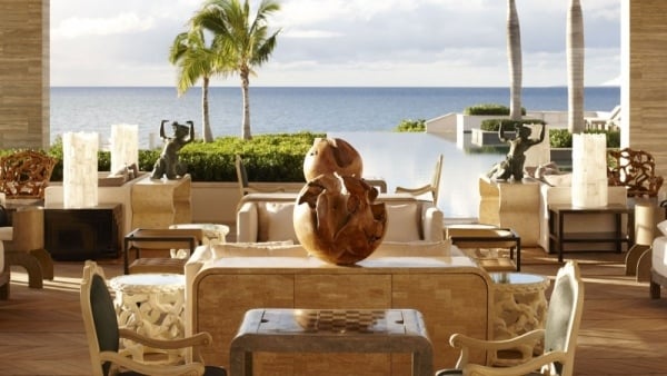 luxushotel  karibik innendesign fabelhafter ausblick