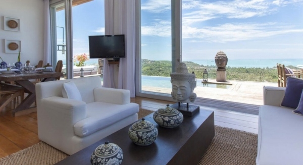 luxus villa mit exotischem interieur asiadeko