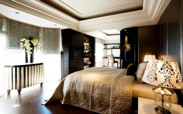 moderne wohnung mit eleganz klassisch design schlafzimmer