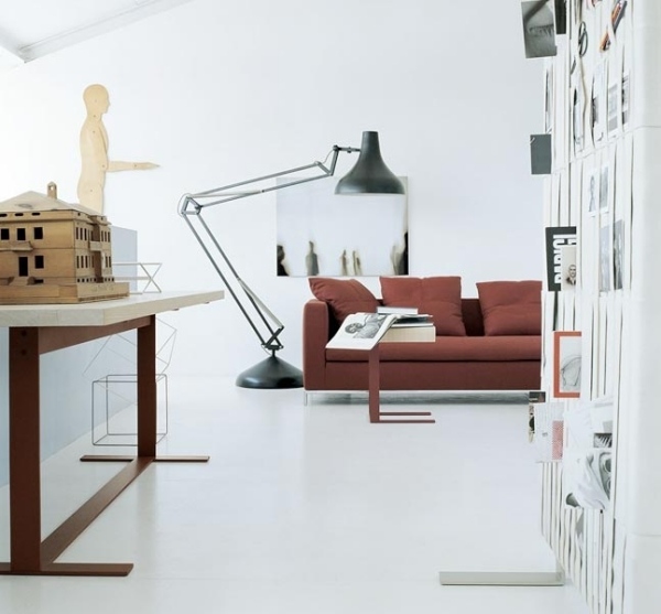 sofa design ideen für modernes wohnzimmer rost