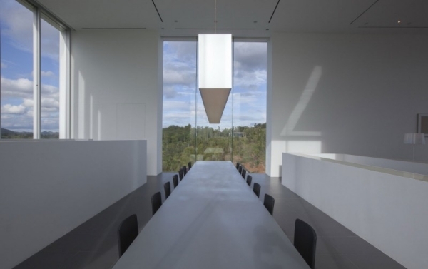 wochenendhaus design im minimalistischen stil esszimmer