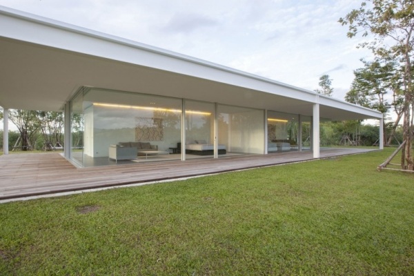 wochenendhaus design im minimalistischen stil gästehaus