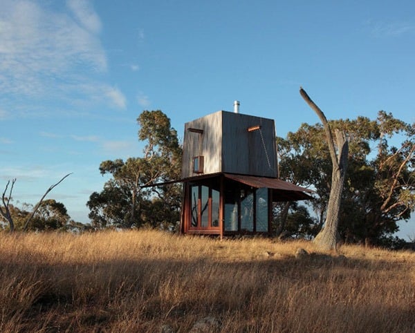 ökohaus australien kupfer verkleidung Casey Brown Architecture 