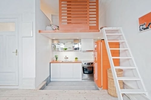 20 kreative ideen für kleine küche unter treppen