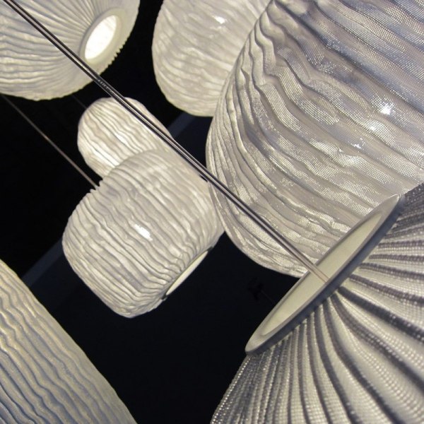 Arturo Alvarez leuchtenserie coral silikon innovatives material